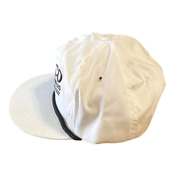 DAVCO Contractors Engineers Corded Adjustable Strap Hat Industrial Advertising - Picture 5 of 7